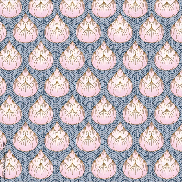 Obraz Thai lotus water backgrounds 02