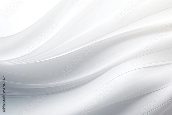 Fototapeta Smooth white background abstract gradient