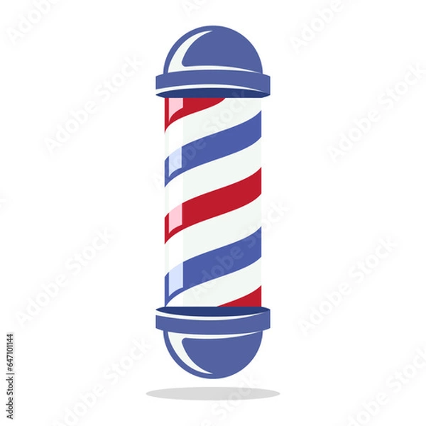 Obraz barber pole icon design vector template