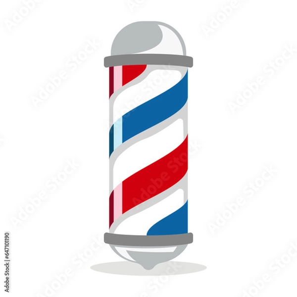 Fototapeta barber pole icon design vector template
