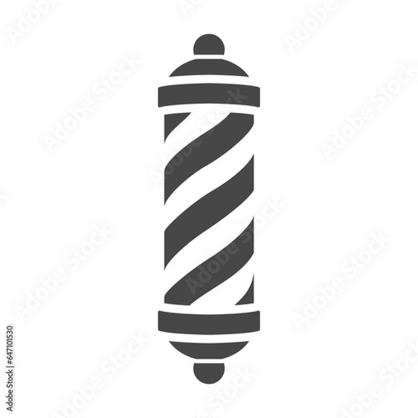 Obraz barber pole icon design vector template