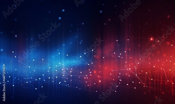 Obraz abstract background with stars