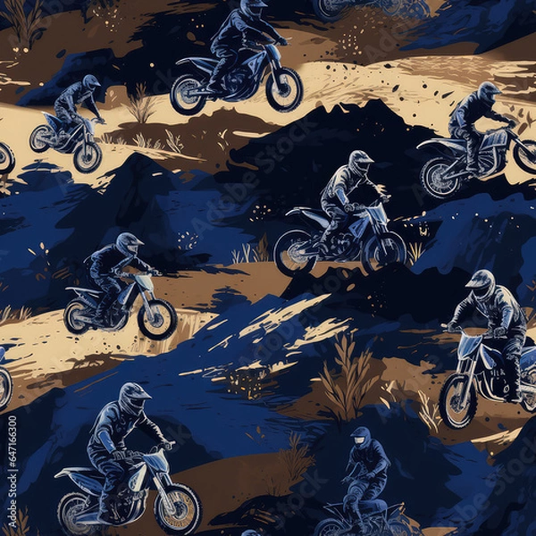 Fototapeta Digital Seamless Pattern Files