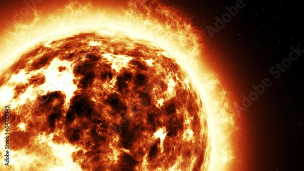 Obraz Amazing Sun Close-Up