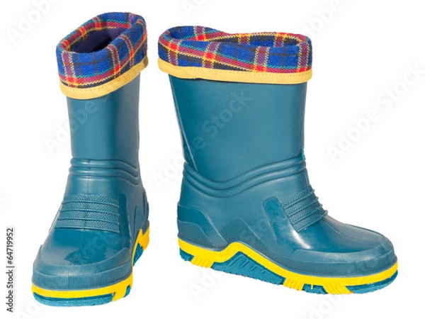 Obraz kids rubber boots
