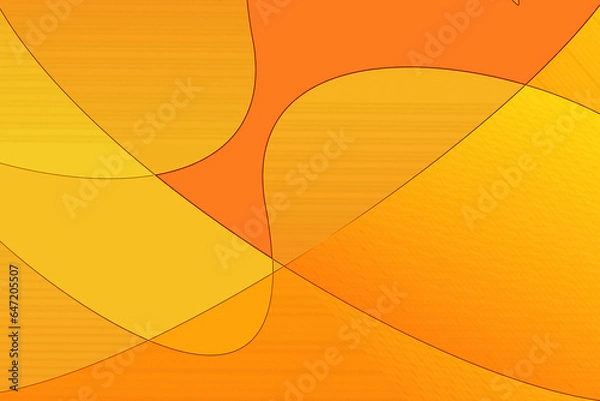 Obraz orange background cartoon