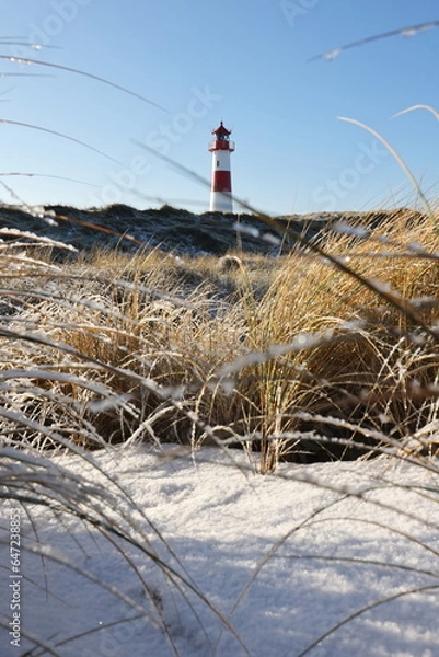 Obraz Winterlandschaft auf Insel Sylt