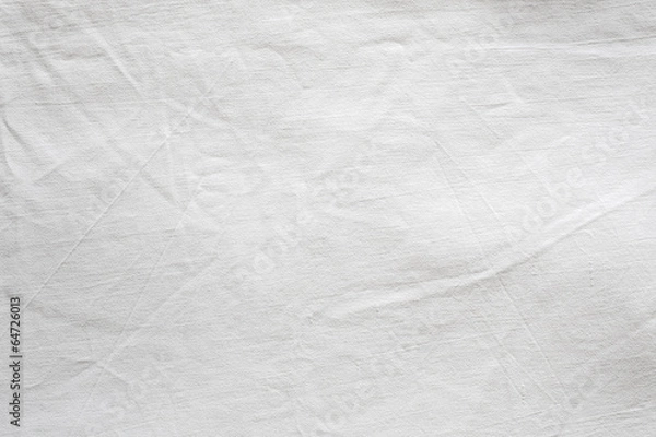 Obraz White Textile Background.