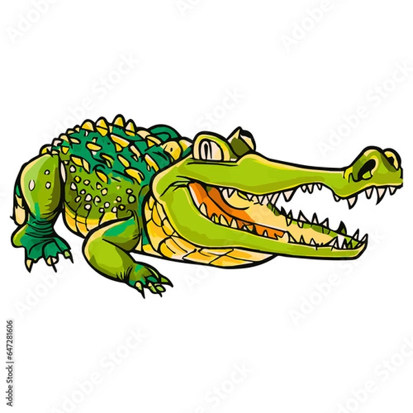 Obraz crocodile picture, It's so beautiful.