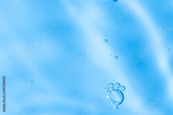 Fototapeta 水が揺らぐ様子。水面の背景素材。水のテクスチャ・イメージ。