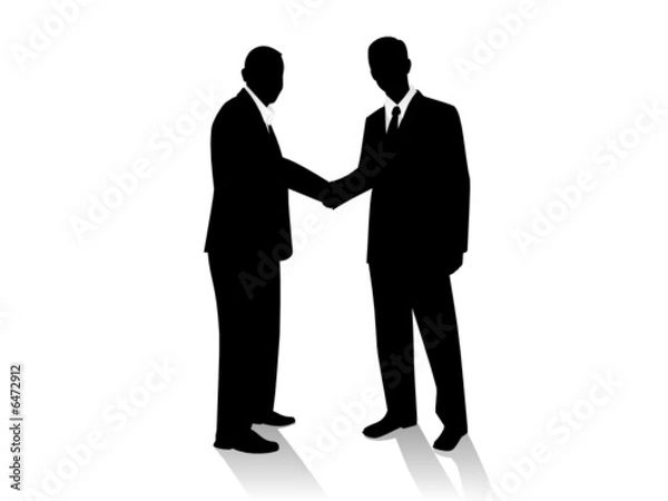Obraz Businessman handshake