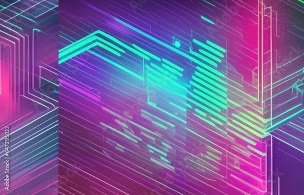 Obraz abstract background with arrows