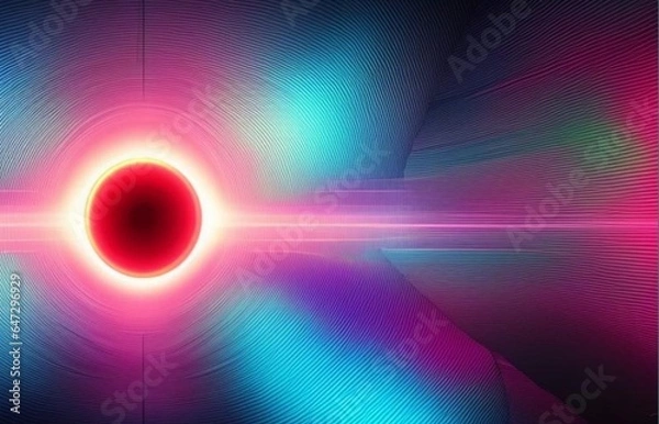 Obraz abstract background with glowing lights