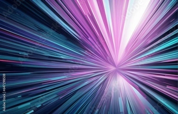 Obraz abstract background with rays