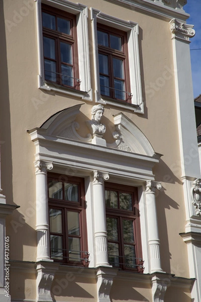 Fototapeta München - historisierende Fasade   im Lehel