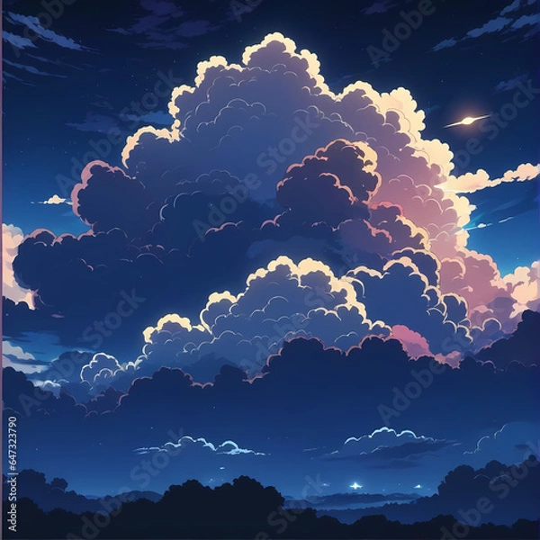 Obraz clouds and sky