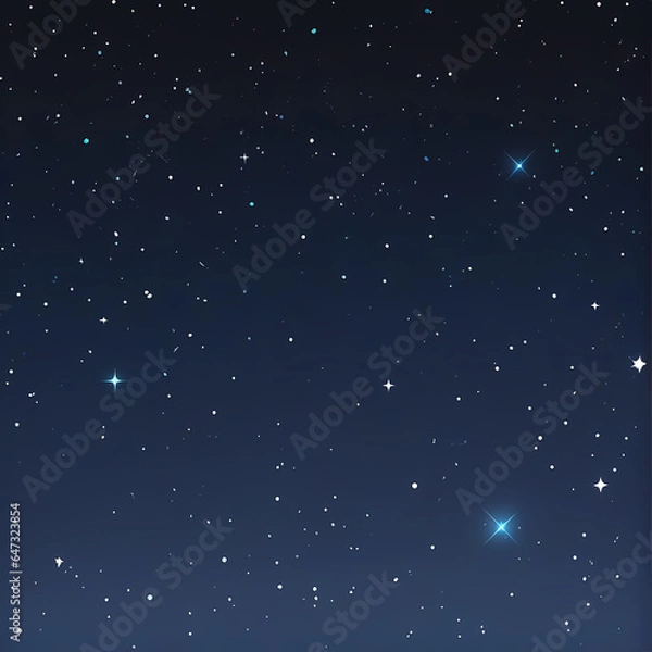 Obraz starry night sky