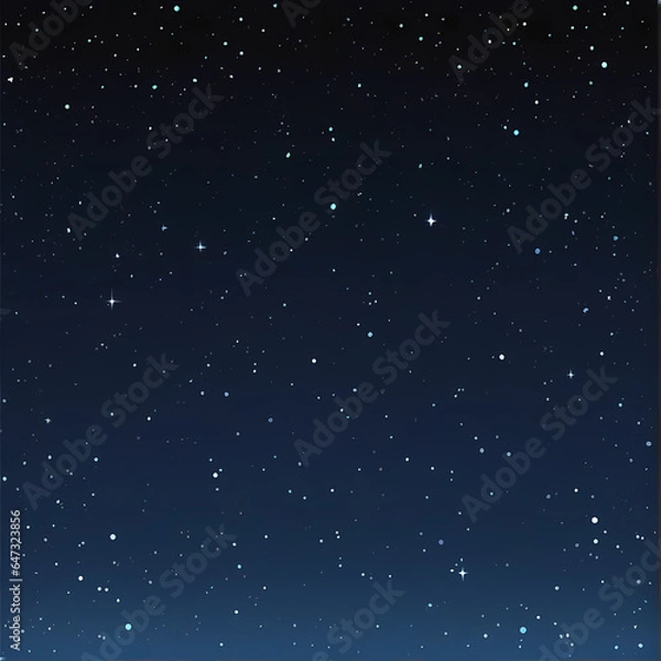 Obraz starry night sky