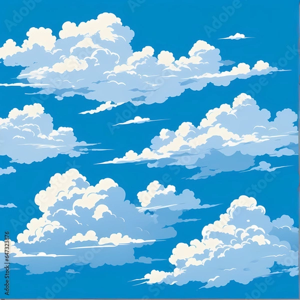 Obraz sky and clouds