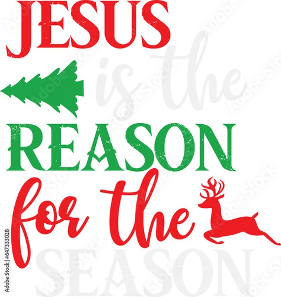 Fototapeta Christmas svg design cut files