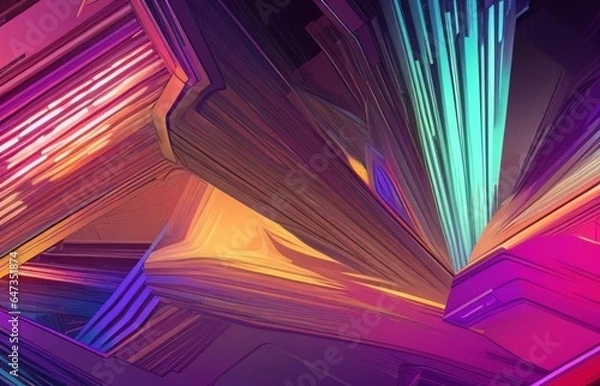 Obraz abstract colorful background