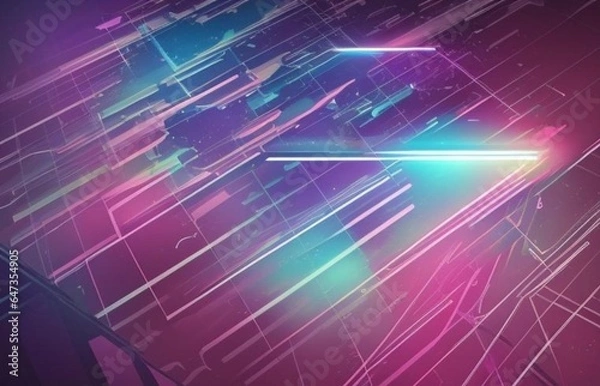 Obraz abstract technology background