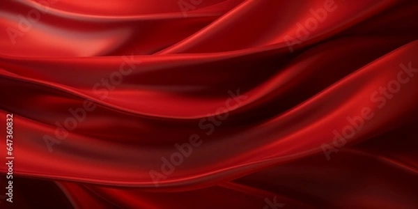 Obraz red satin fabric