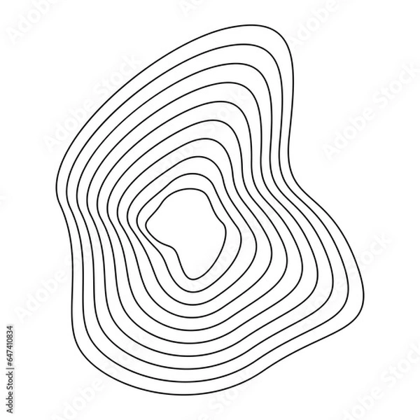 Fototapeta Abstract line decorative