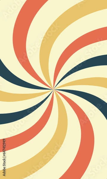 Fototapeta Retro burst background