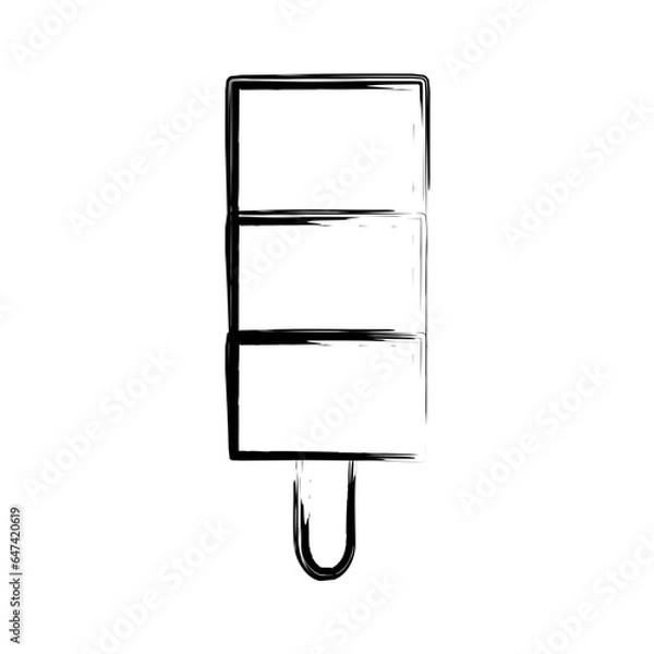 Fototapeta Ice cream illustration