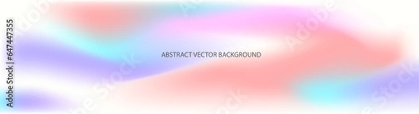 Obraz Trendy Blured Abstract Pastel Gradient
