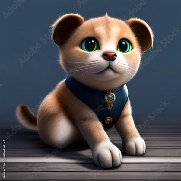 Obraz かわいい猫