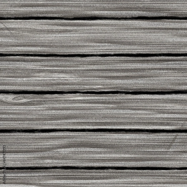 Obraz Horizontal Gray Wood Seamless Tiling Texture