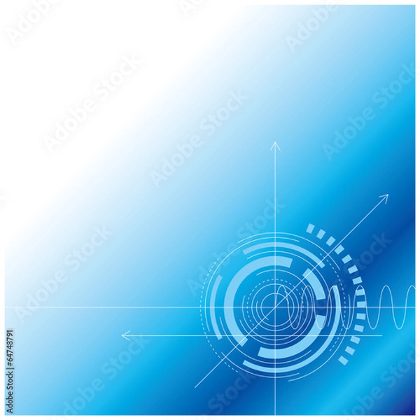 Fototapeta 背景　テクノロジー