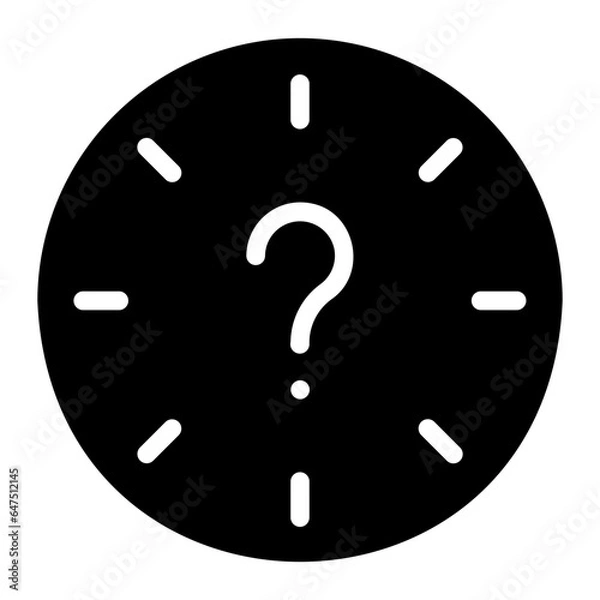 Obraz question glyph icon