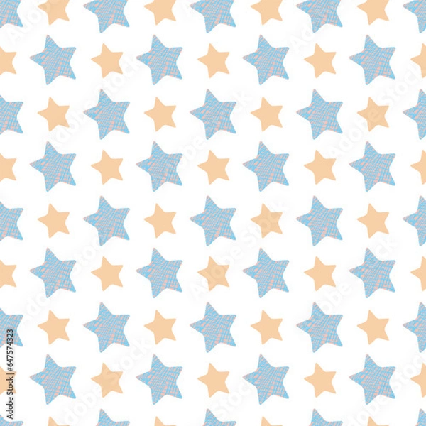 Obraz seamless pattern with stars
