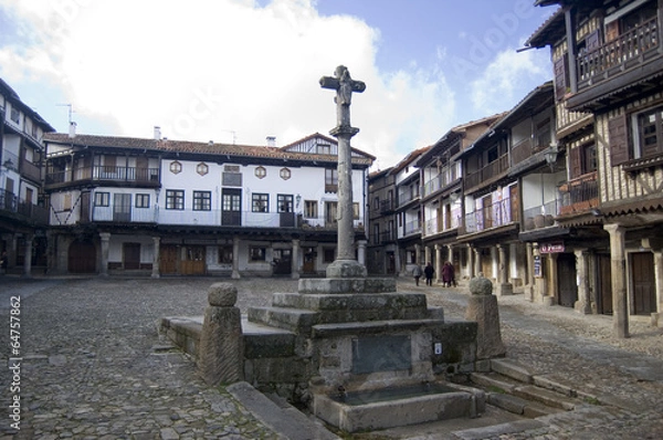Obraz Plaza Mayor de La Alberca, Salamanca