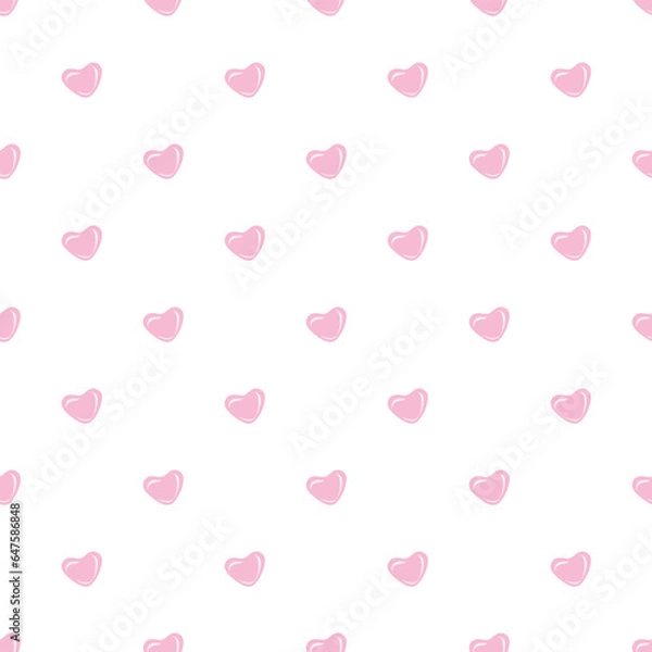 Obraz seamless pattern with hearts
