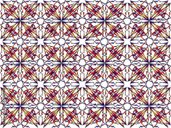 Obraz seamless pattern with flowers