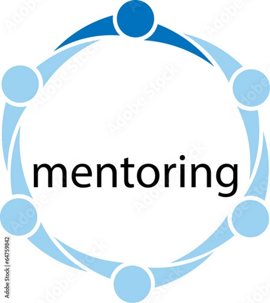 Fototapeta Mentoring Concept Illustration