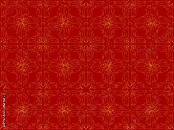 Obraz seamless pattern with flowers