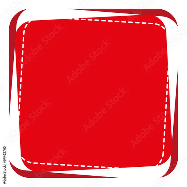 Obraz Banner Button Icon Störer Vektor