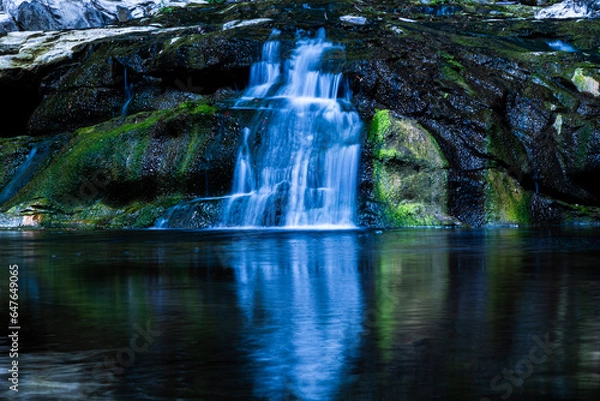 Obraz 大多喜黒原の滝