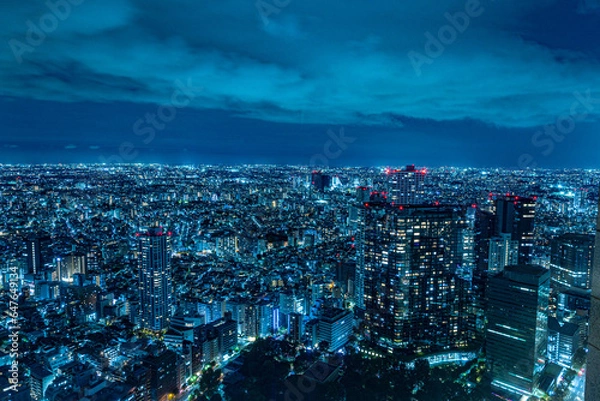 Obraz 東京の夜景