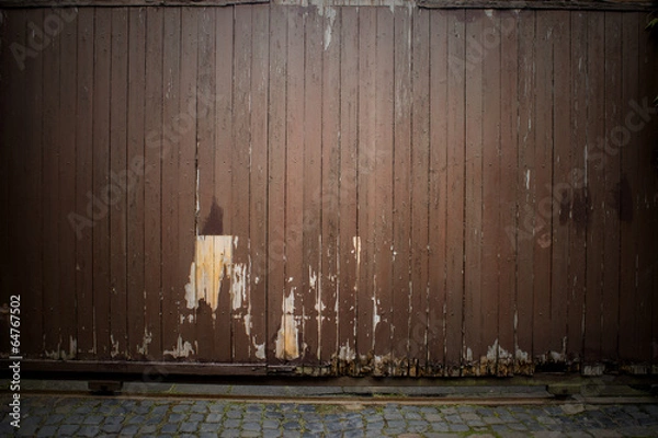 Obraz Holzbretter Zaun Hintergrund