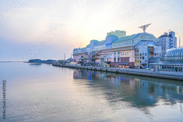 Obraz 釧路市の夜景