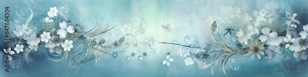 Fototapeta Pastel blue background for website design