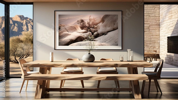 Fototapeta Modern Dining Elegance