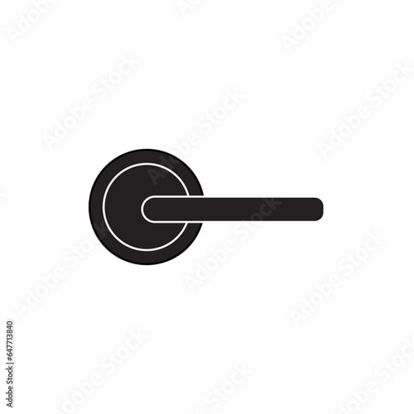 Obraz door handle icon