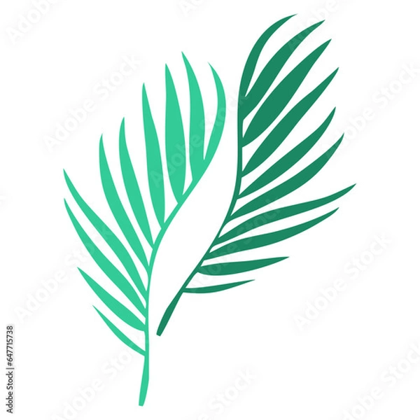 Obraz Retro Palm Leaves